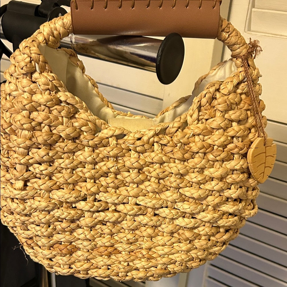 Natural Woven Women's Bag